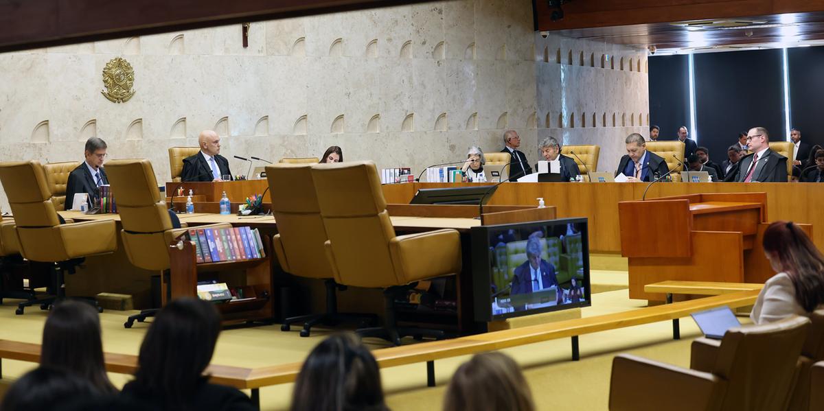 STF forma maioria para manter condenação de Bolsonaro e aliados (Luiz Silveira/STF)