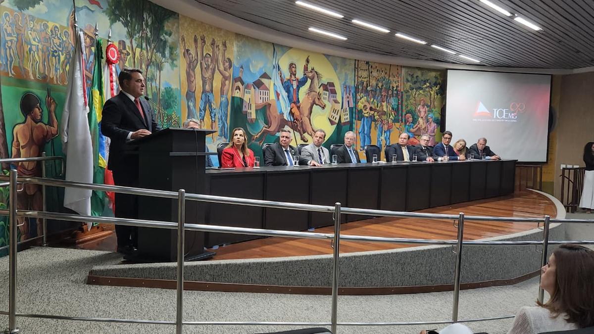 Homologação do acordo para uso da Fazenda Capitão Eduardo ocorreu nesta sexta (7), no TCEMG, com participação do TCU, Dnit, TRF-6 e Prefeitura de BH (Maurício Vieira/Hoje em Dia)