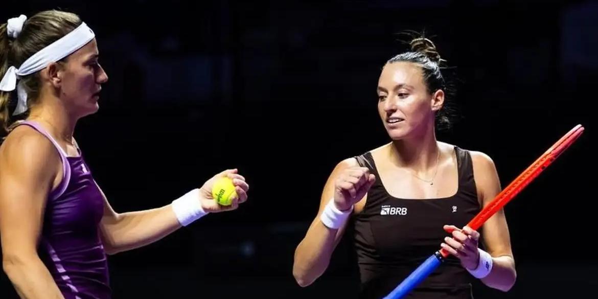 Stefani e Babos perdem na decisão e ficam com o vice no WTA Finals (Jimmie48/WTA)