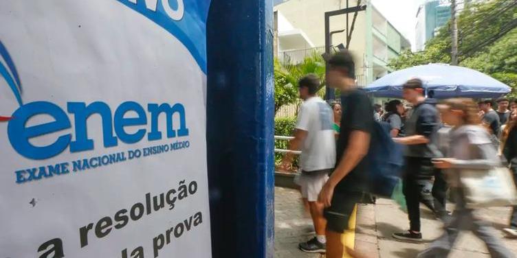 MEC faz balanço do primeiro dia de provas do Enem 2025 (Paulo Pinto/Agência Brasil)