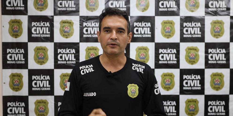 Delegado Rômuilo Guimarães Dias (PCMG/Reprodução)