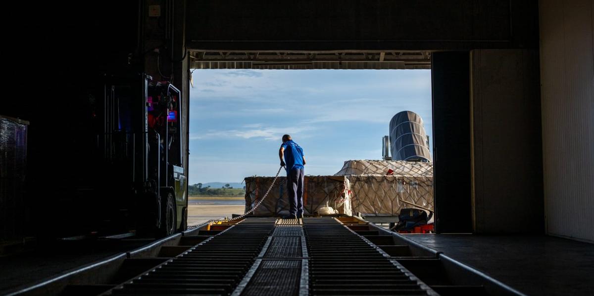 Terminal de Cargas do BH Airport registrou aumento de 35% na movimentação de vacinas em 2025, com destaque para o imunizante contra meningite (Divulgação)