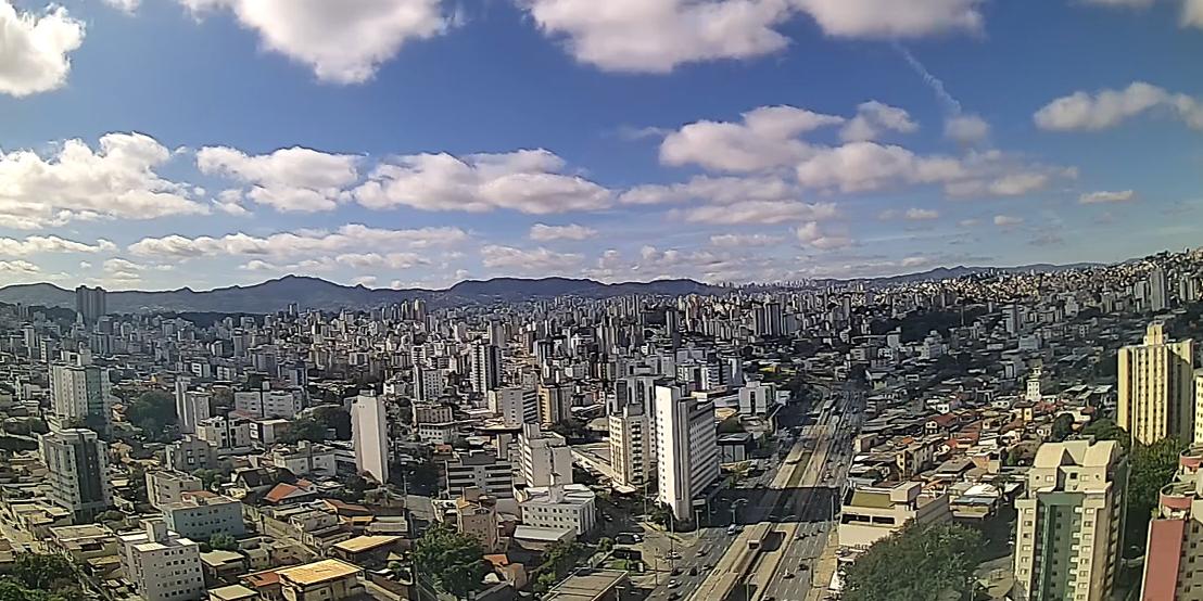 Previsão indica céu claro a parcialmente nublado nesta quarta (Clima Ao Vivo/Reprodução)