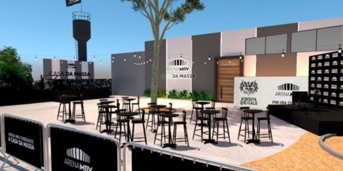 Casa da Massa irá receber torcida do Atlético na final da Sul-Americana (Divulgação)