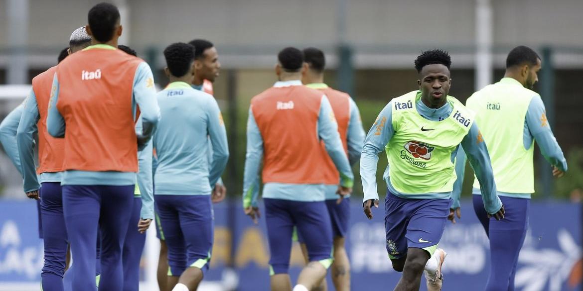 Vinícius Jr falou sobre o trabalho de Ancelotti (Rafael Ribeiro/CBF)