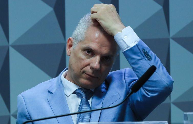 Reunião da Comissão Parlamentar Mista de Inquérito (CPMI) do INSS para ouvir o ex-presidente do instituto Alessandro Antonio Stefanutto (Lula Marques/ Arquivo Agência Brasil)