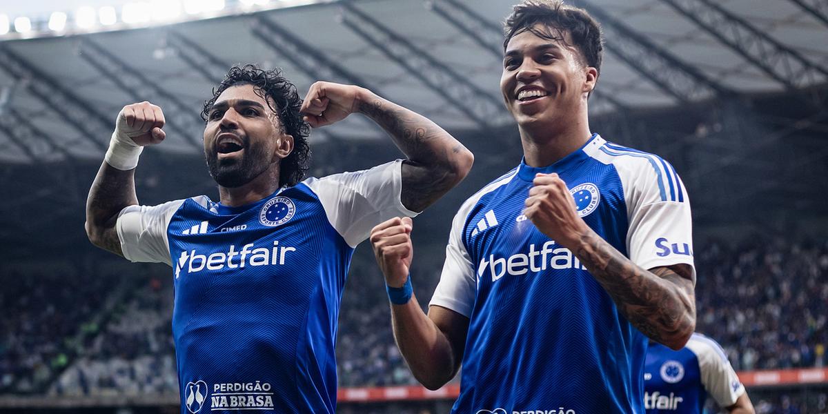 Gabigol e Kaio Jorge podem repetir as jogadas do primeiro turno contra o mesmo Juventude (Foto: Gustavo Aleixo/Cruzeiro)