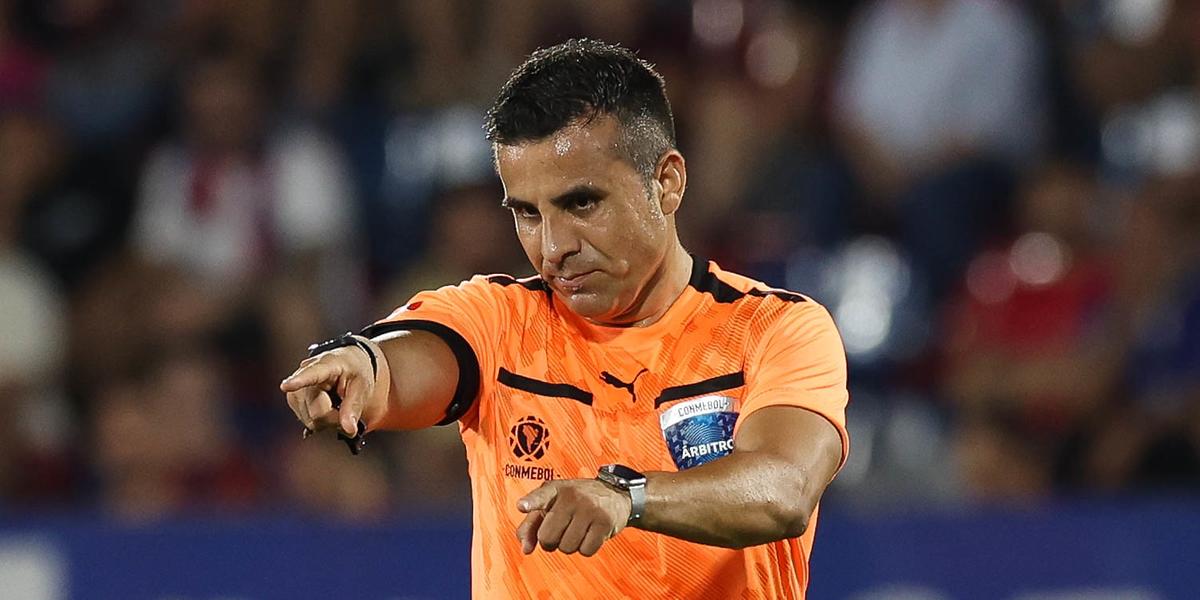 Árbitro Piero Maza Gomez será o dono do apito do jogo entre Atlético e Lanús na final da Sul-Americana (Cesar Greco/Palmeiras)