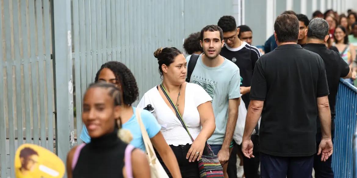 Cerca de 70% dos inscritos fizeram as duas etapas da prova do Enem (Tomaz Silva/Agência Brasil)