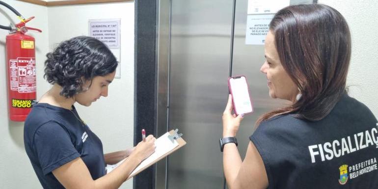 Mais de 2,5 mil vistorias em elevadores foram realizadas em Belo Horizonte em 2025 (Divulgação/PBH)