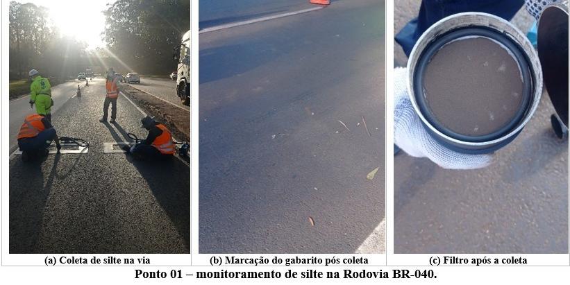 Poeira se acumula nas vias de Congonhas; estduo que faz parte do inventário da UFMG aponta trechos críticos e concentrações acima de padrões internacionais (Divulgação)