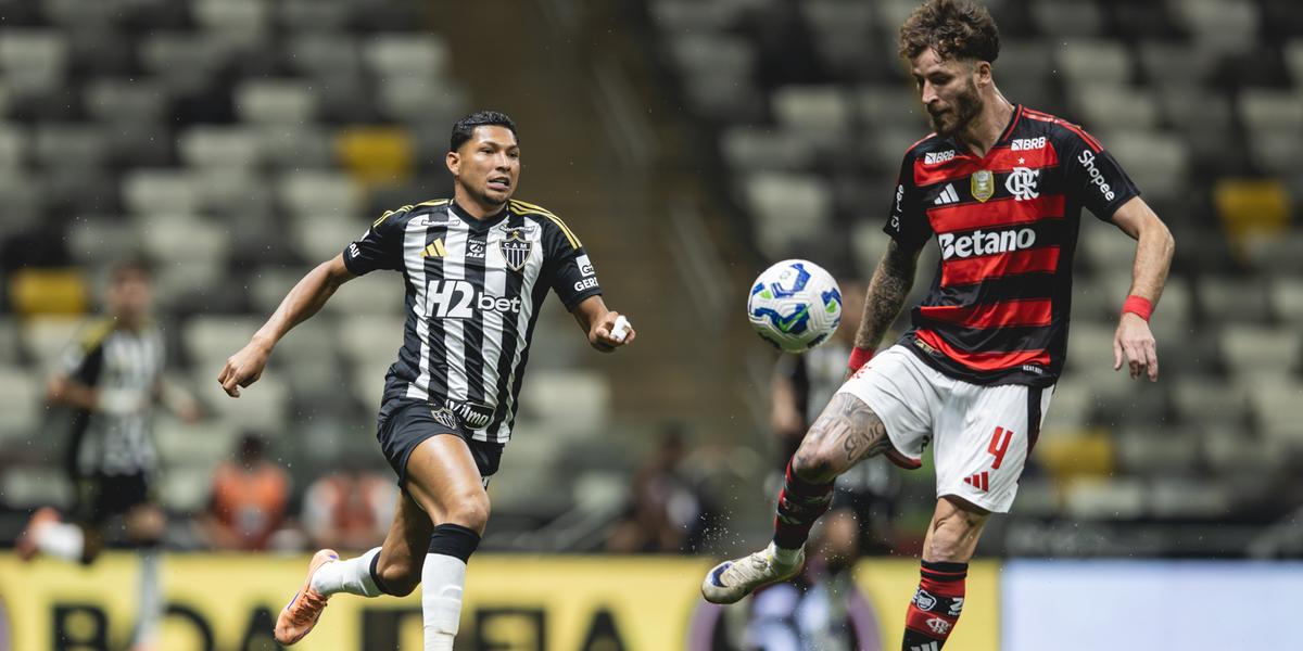 Atacante do Galo foi expulso nos acréscimos (Pedro Souza)