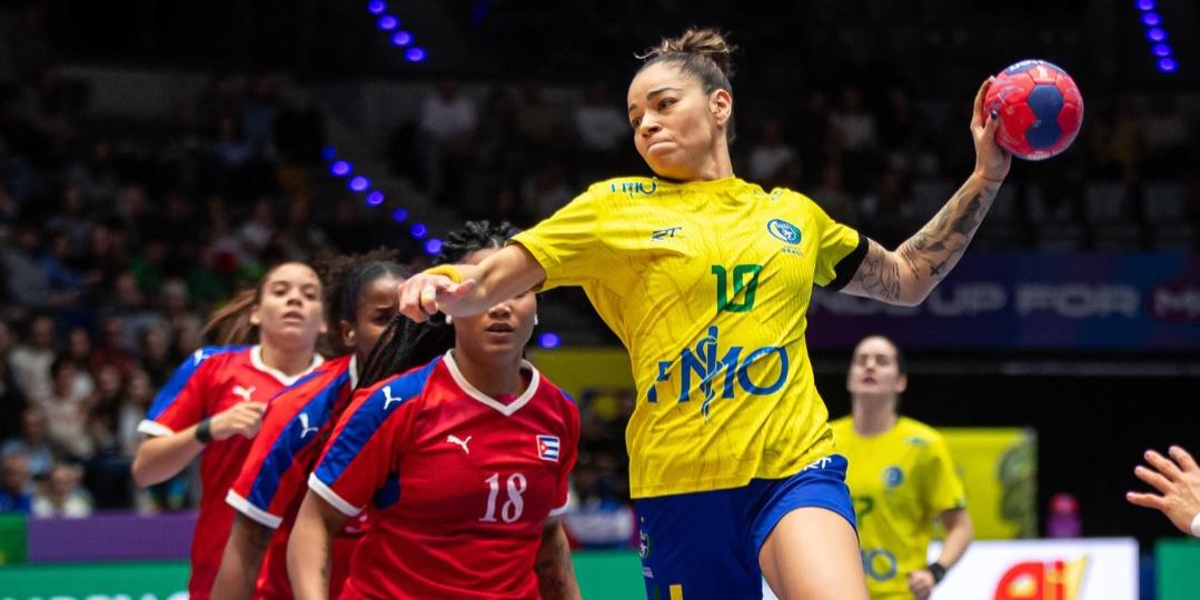 Brasil atropela Cuba na estreia do Mundial de Handebol Feminino (Bruno Ruas/Ruas Mídia/CBHb)