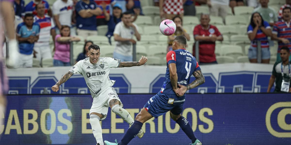 Fortaleza e Atlético empataram por 1 a 1 no ano passado, no Castelão (Foto: Pedro Souza / Atlético)