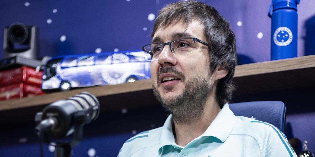 Joaquim Pinto muda de função no Cruzeiro após saída de Paulo Pelaipe (Gustavo Aleixo/Cruzeiro)