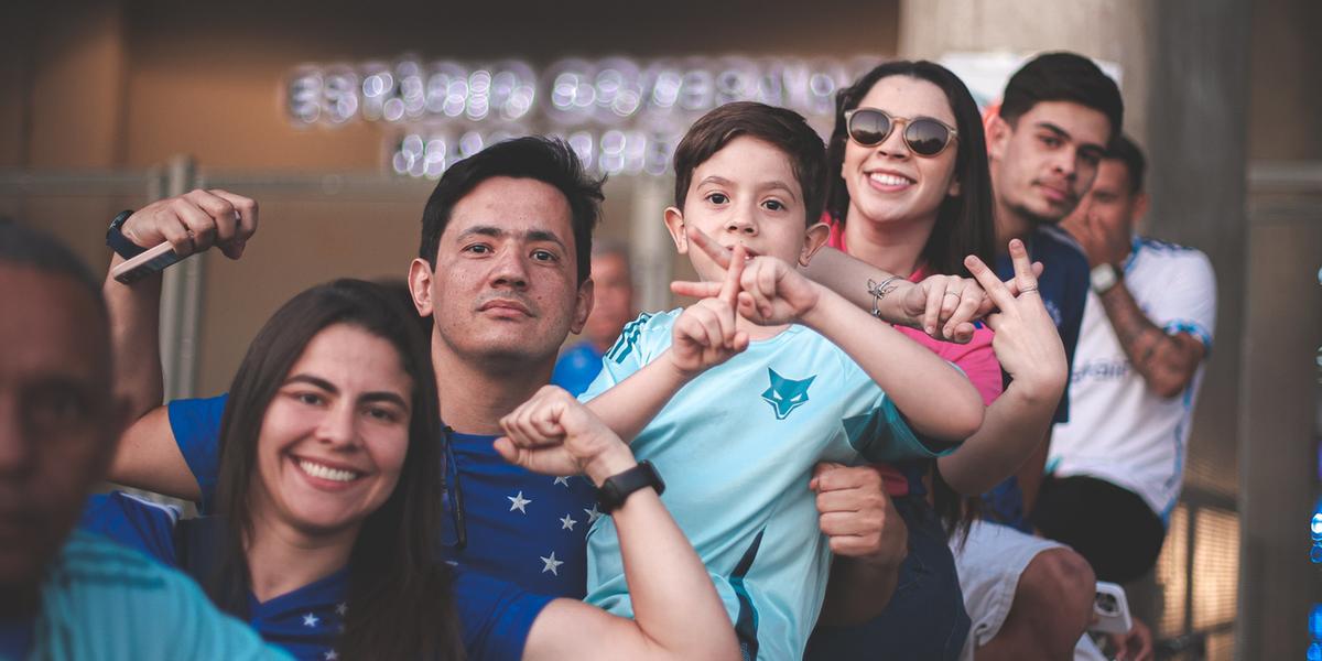 Cruzeiro faz promoção para mulheres e sócios acompanharem o duelo contra o Botafogo, no Mineirão (Gustavo Martins/ Cruzeiro)