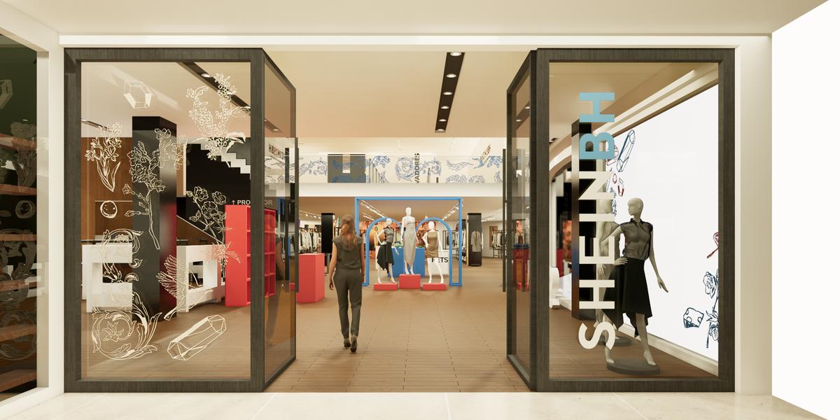 Pop-up da Shein volta ao Pátio Savassi (Divulgação/Shein)