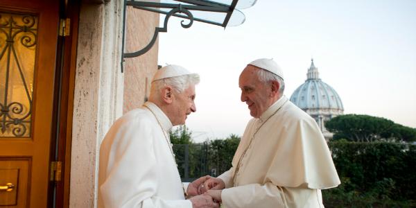Bento XVI e Francisco também foram eleitos no segundo dia de conclave (Ossevartore Romano)