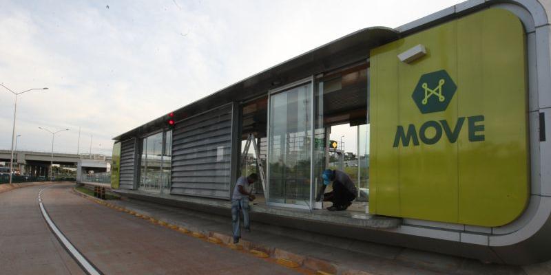 Crime ocorreu na estação Pampulha, em BH (Lucas Prates/Hoje em Dia)