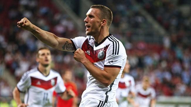 Terceiro maior artilheiro da Alemanha e campeão do mundo, Podolski se  aposenta da seleção