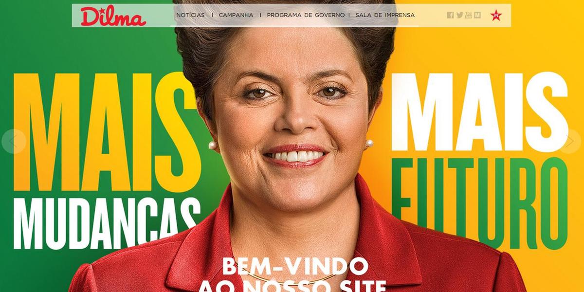  (Reprodução/Site/Dilma)