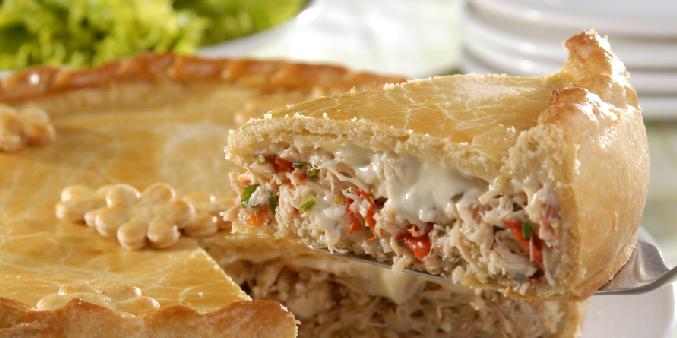 Torta de frango ilustrativa (Divulgação/Perdigão)