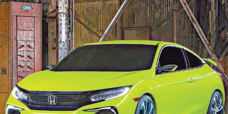  Honda Civic Concept a pesar de ser verde, la 0ª generación está casi madura