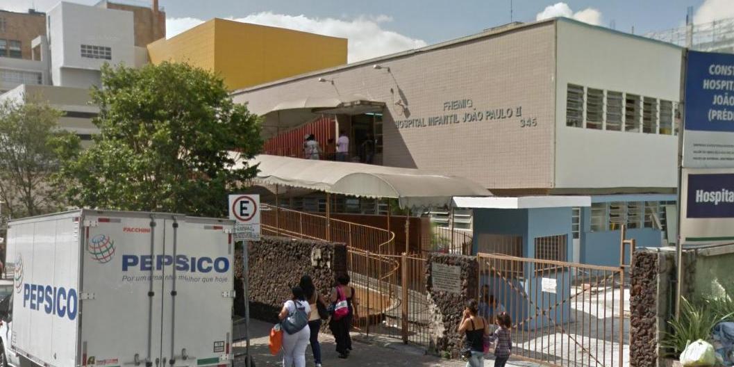 Hospital Infantil João Paulo II (Google Street View / Reprodução)