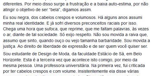  (Reprodução Facebook)