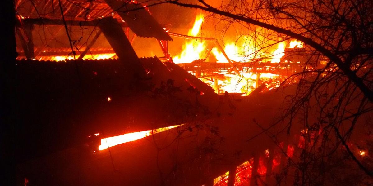 (Corpo de bombeiros divulgação)
