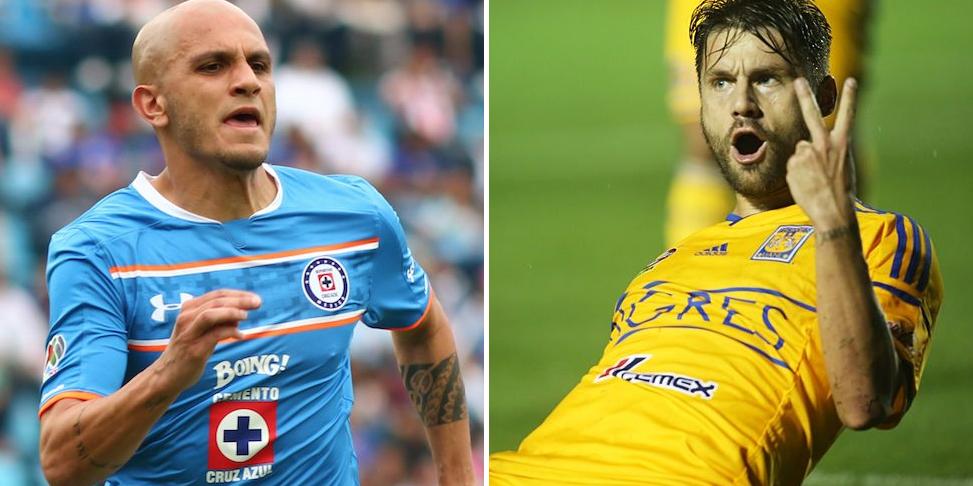 (Divulgação/Cruz Azul/Tigres)
