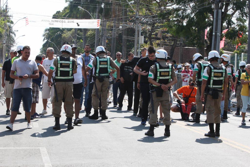 PM também reforçará presença na área externa (Lucas Prates / arquivo Hoje em Dia)