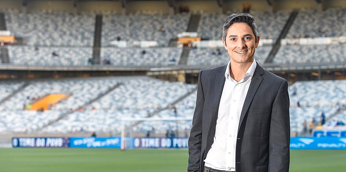 Samuel Lloyd, diretor comercial do Mineirão (Agência I7/Mineirão)
