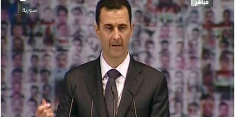  (SYRIAN TV / AFP)