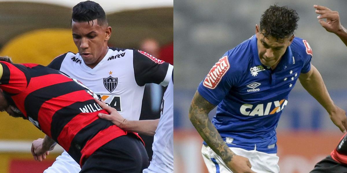 (Bruno Cantini/Atlético e Washington Alves/Cruzeiro)