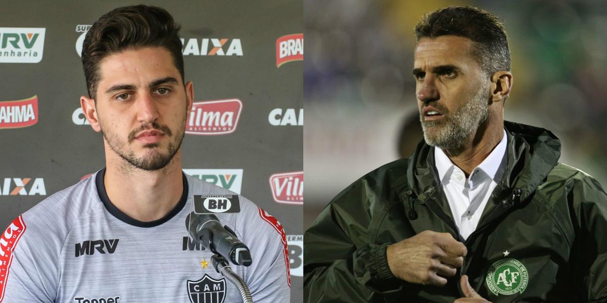  (Bruno Cantini/Atlético e Divulgação/Chape)