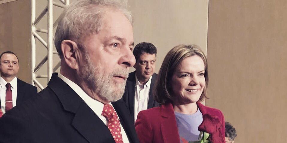 (Reprodução/ Twitter Gleisi Hoffmann)