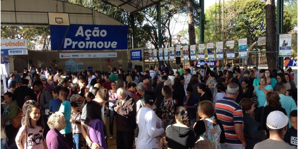 A ação Promove é organizada pelas faculdades Promove e Kennedy; na foto uma das edições realizadas em Sete Lagoas (Wesley Rodrigues/Arquivo Hoje em Dia)