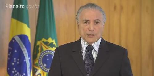 (Reprodução /Twitter Michel Temer )