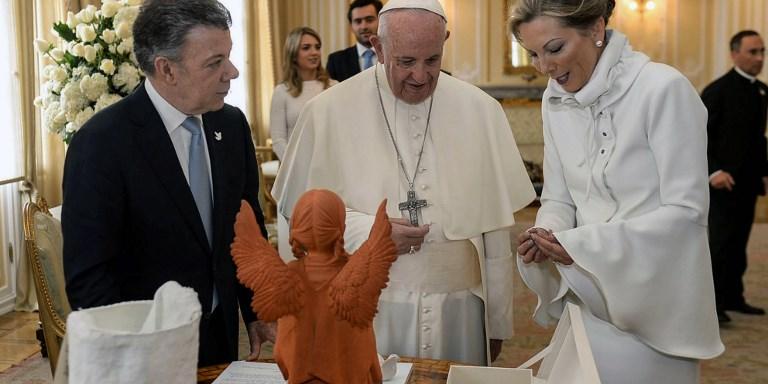  (Juan David Tena / Colombian Presidency / AFP)