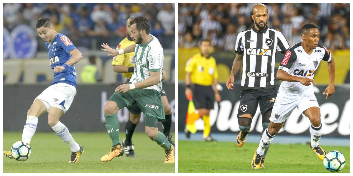  (Montagem sobre fotos de Washington Alves/ Lightpress e Bruno Cantini/Atlético)