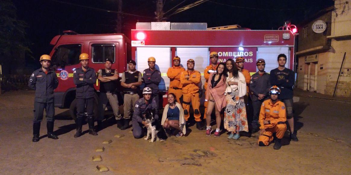 (Corpo de Bombeiros/Divulgação)