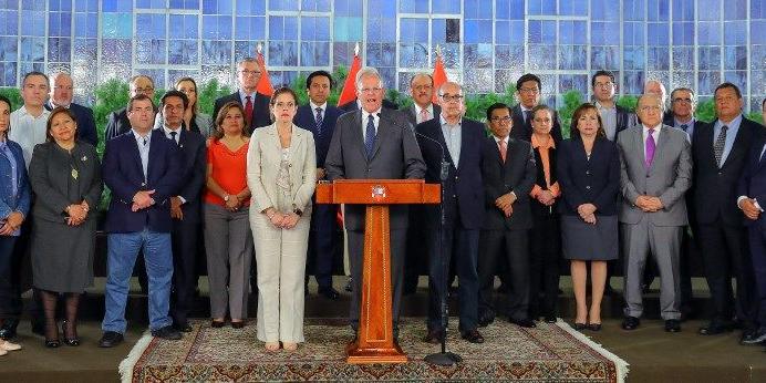  (HO / Peruvian Presidency / AFP)