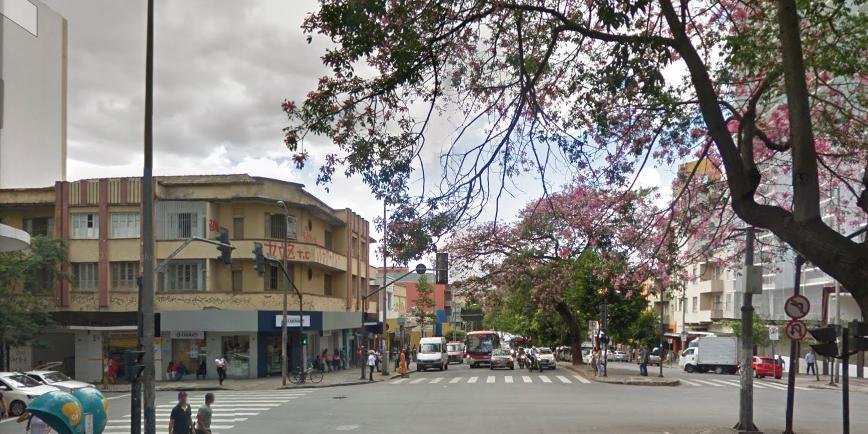 Um dos pontos fica na rua Tupinambás próximo à avenida Olegário Maciel (Reprodução Google Street View)