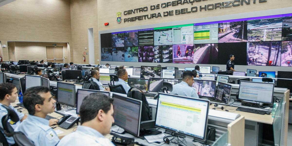 Os primeiros testes vão analisar os dados fornecidos pelo COP-BH e Guarda Municipal ao algoritmo
(Pedro Gontijo/Hoje em Dia)