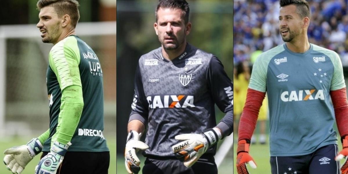  (Mourão Panda/América; Bruno Cantini/Atléitco; Washington Alves/Cruzeiro)