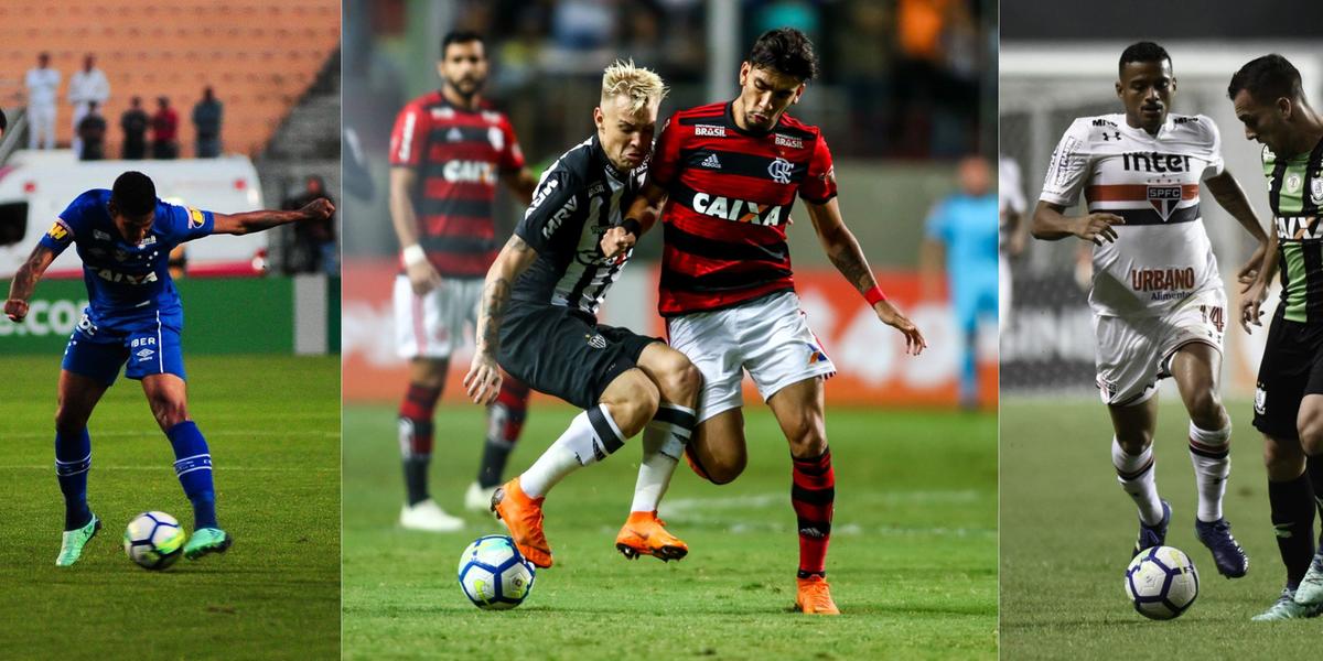  (Vinnicius Silva/Cruzeiro; Bruno Canitni/Atlético; Mourão Panda/Cruzeiro)