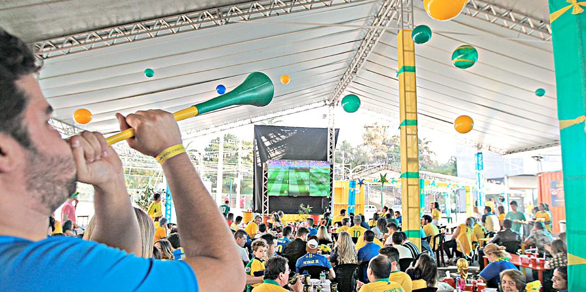 Copa com feijoada: segundo jogo da Seleção tem almoço no Santa