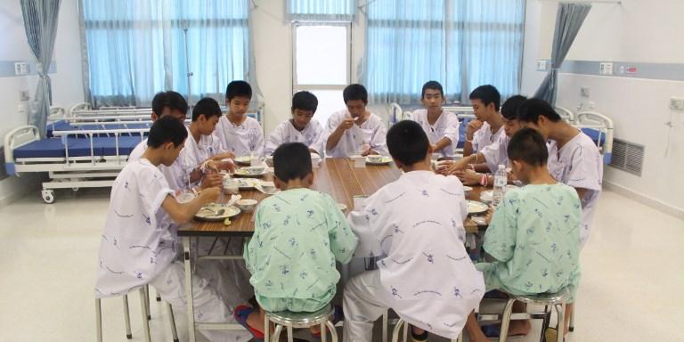  (Handout / Ministry of Health / Chiang Rai Prachanukroh Hospital / AFP)