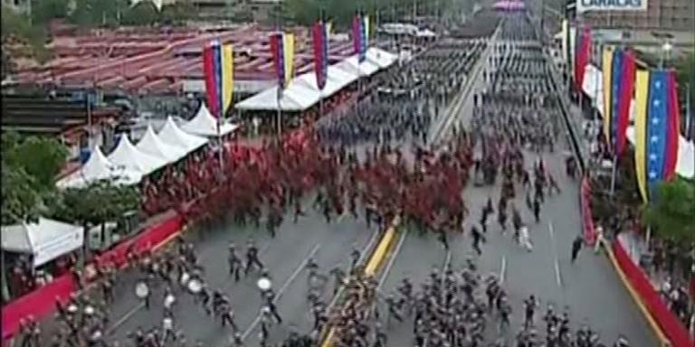  (HO / VENEZUELAN TELEVISION (VTV) / AFP)